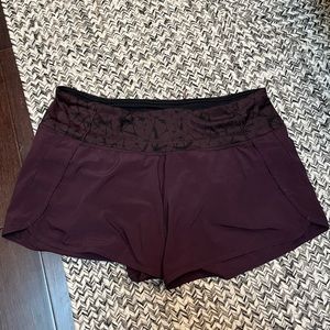 Lululemon Run Speed lined Short 4”